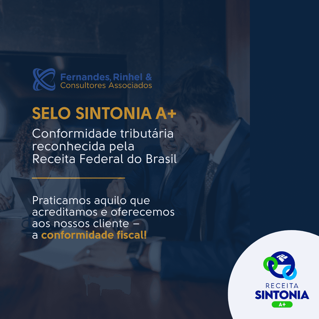Selo Sintonia A+ — Receita Federal do Brasil
